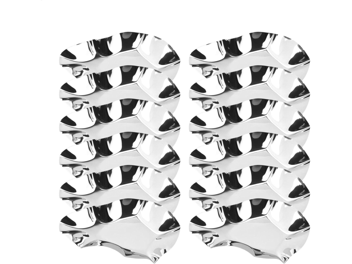 Conjunto De 12 Pratos Empilháveis Para Cozinhar E Servir Ostras.