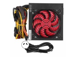 Aetheria fonte de Alimentação para Desktop 500w Atx 24 pin com Ventilador Silencioso e Controle Automático