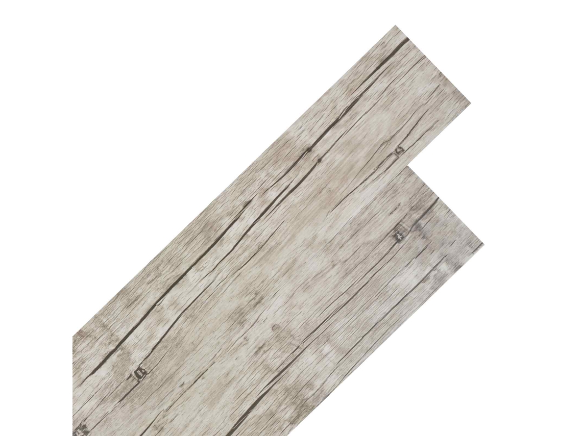 Vidaxl Pranchas De Piso Pvc Autoadesivas 30,5 X 61 Cm 28 Pcs Pvc