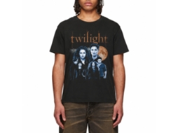 Rockinstone Twilight Movie Cullen Family With Moon Black Adult T-shirt Size:xxxl