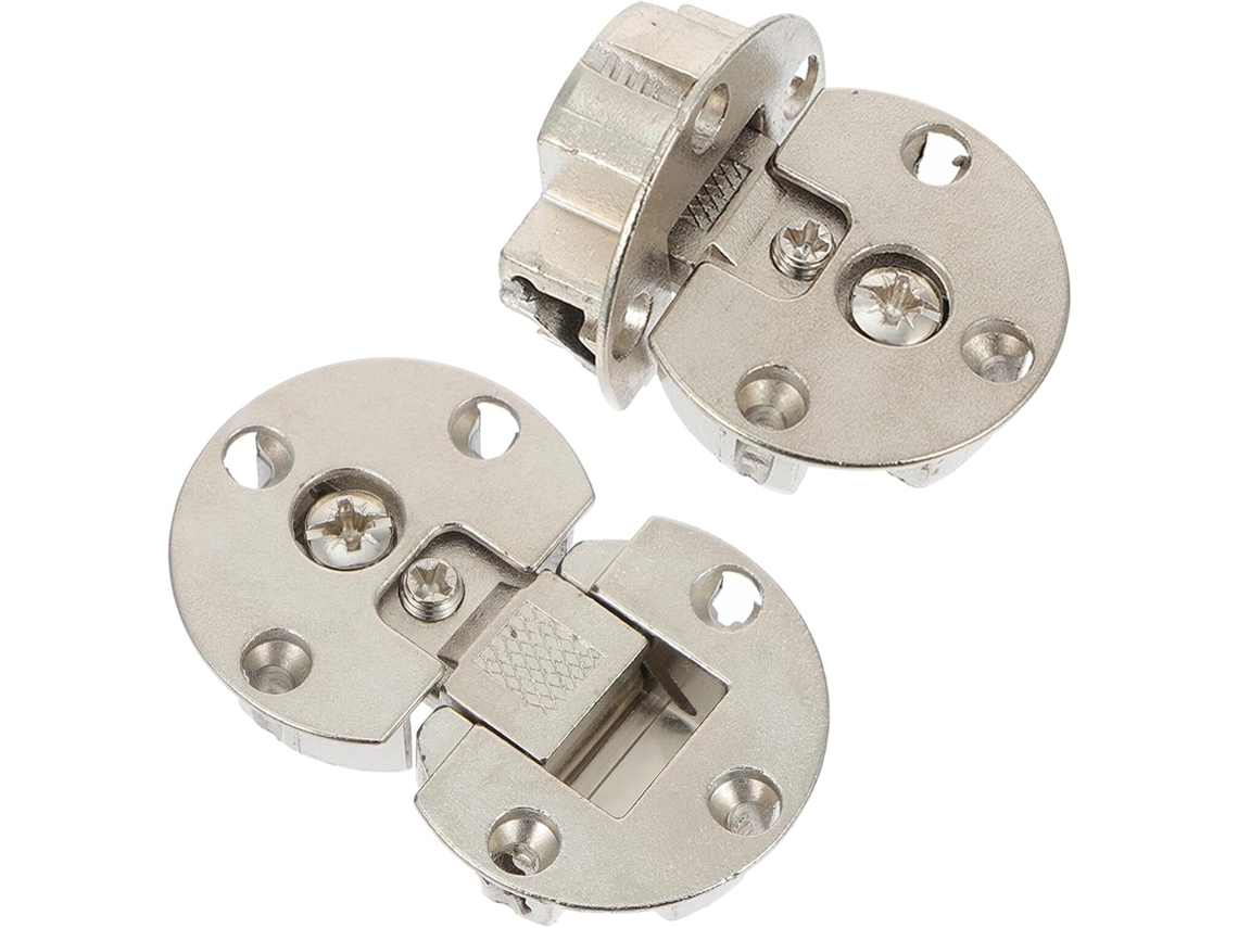 Dobradiças Dobráveis Para Mesa, Ocultas Portas De Armário, 2 Peças Em