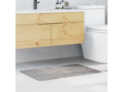 Vidaxl Tapete De Banho Antiderrapante Cinzeto 60 X 90 Cm Pp