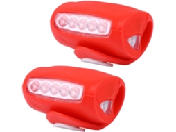Conjunto De 2 Luzes Traseiras Para Bicicleta, Ideais Ciclismo,