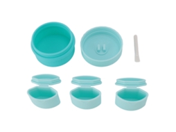 Frasco dispensador de maquiagem portátil de silicone 2026 para viagens ao ar livre