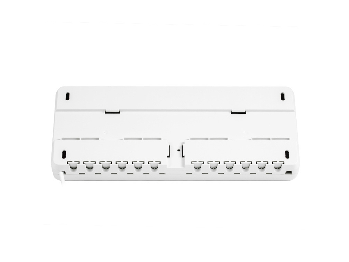 Controlador central de aquecimento de piso Semi Fios, 8 canais, compatível com caldeiras de parede para aquecimento hidrônico.