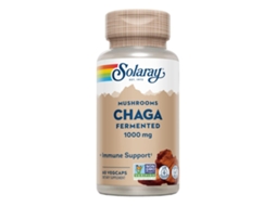 Chaga Fermentado 500 Mg 60 Vcaps Solaray