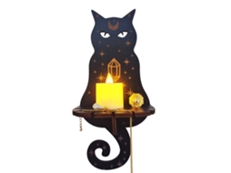 Vela de Pendurar em Madeira com Lâmpada Led Creativa e Design Original LAXISCREED