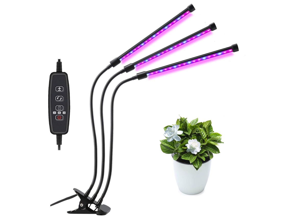 Lâmpada De Cultivo, 60 Leds De Espectro Completo, Com 3 Temporizadores, Multicolorida. Aquaforge