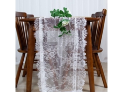 Mesa de Calcinha Vintage Floral 76x300cm para Festas e Eventos NOVA LINE