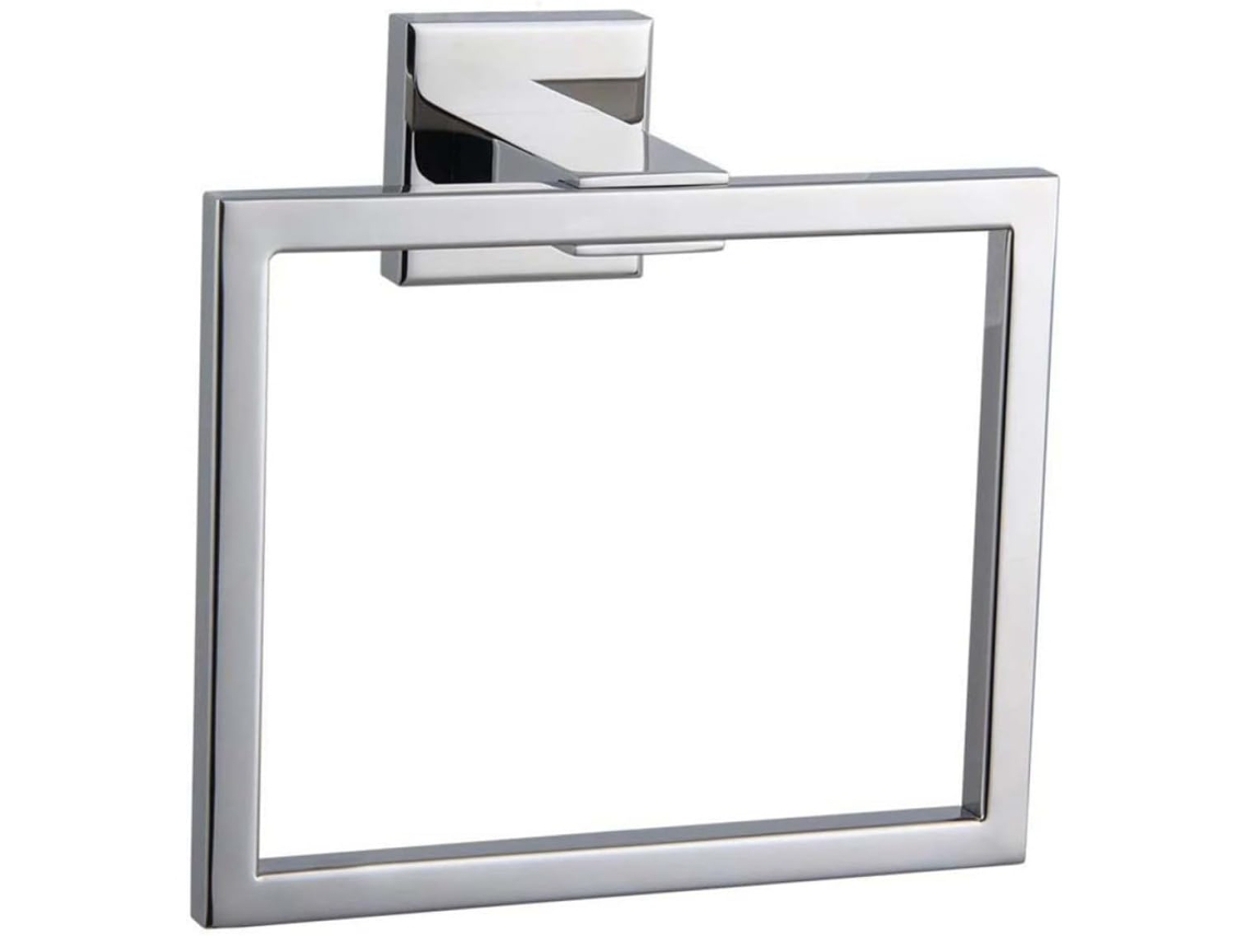 Porta-toalhas Quadrado Em Aço Inoxidável Para Banheiro E Quarto De