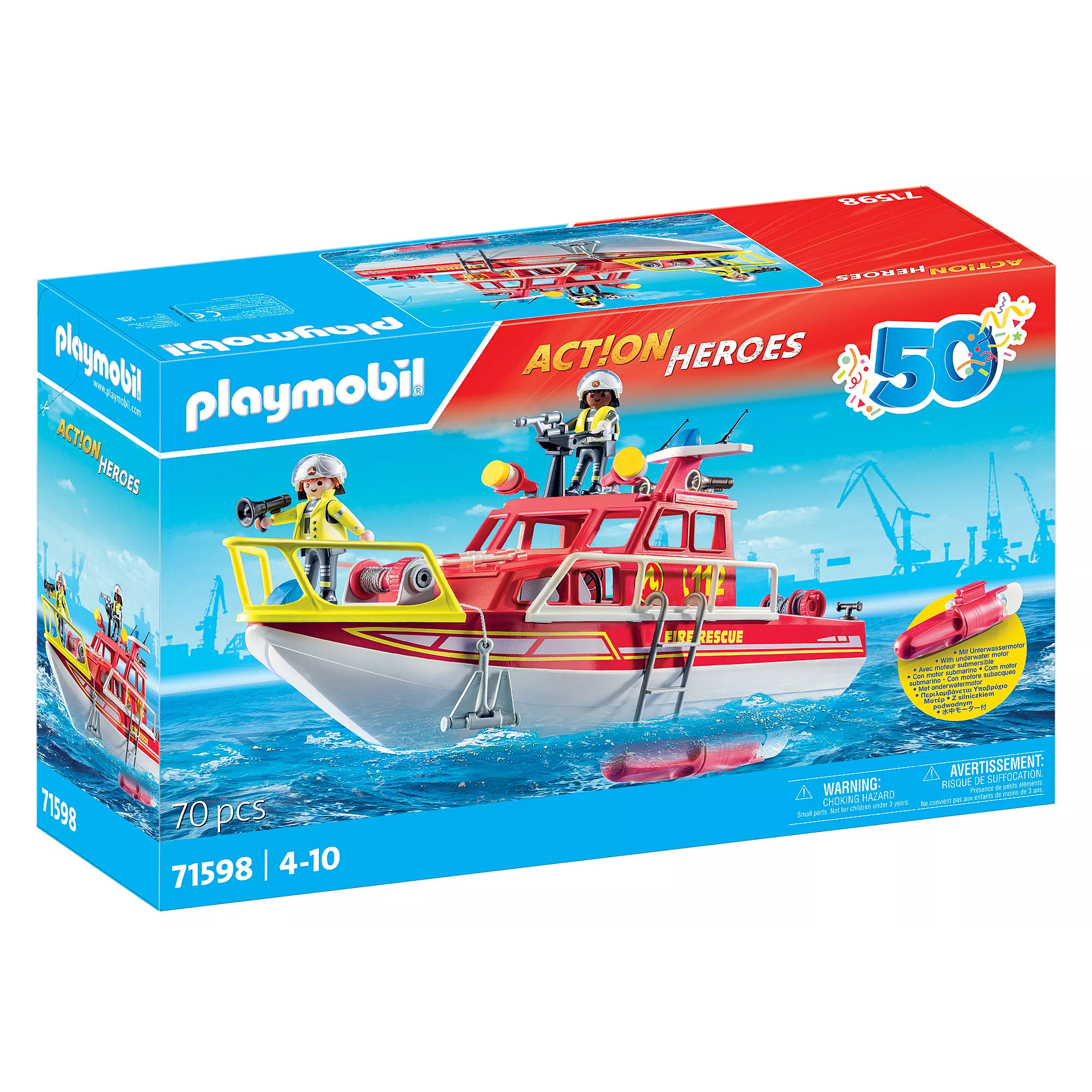 Playmobil Barco de Resgate