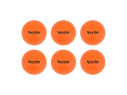 Conjunto de 6 Bolas de Hóquei Escolar SPORDAS