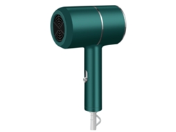 2026 secador de Cabelo Elétrico Silencioso com Ar Quente e Frio Secagem Rápida Luz Azul Lar Verde