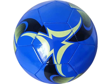 Bola de futebol azul uveal