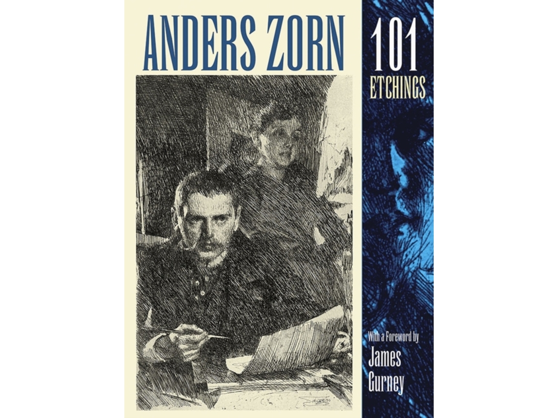 Livro Anders Zorn, 101 Etchings de Anders Zorn (Inglês)