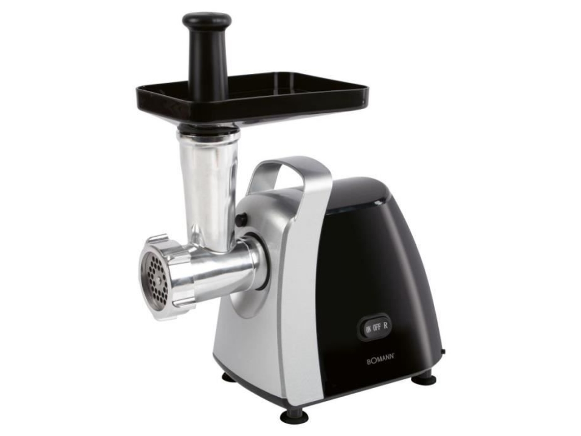 Moedor de Carne 1000W BOMANN Fw6067Cb-Aço Inoxidável/Preto