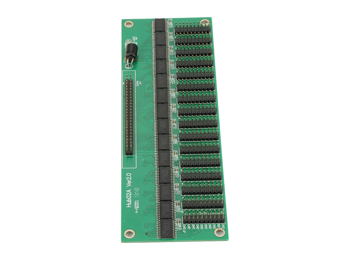 Cartão Conversor Hub02a Para Display Led Com 16 Interfaces