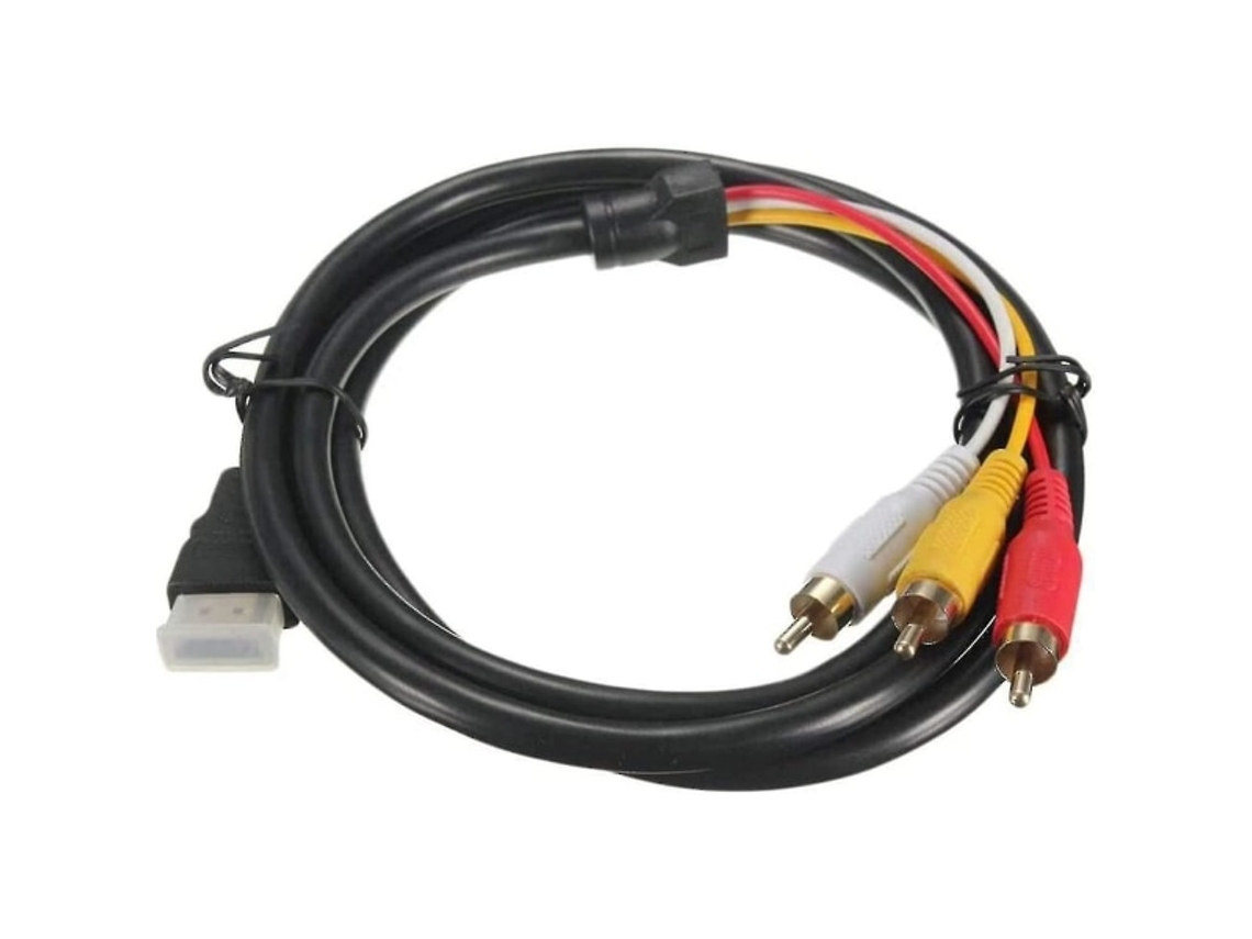Cabo HDMI para RCA AQUAFORGE, 1,5 M, 3 RCA