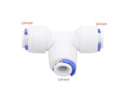 Conector De Tubo Push-in Laxiscreed De Três Vias Para Ligação De Tubos E Conexões Multi-direcionais