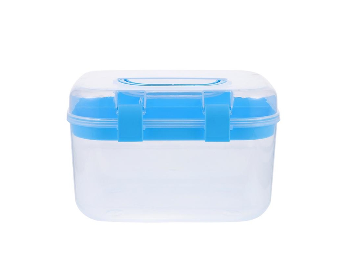 1pcs Recipiente De Armazenamento De Camada Dupla Allinless