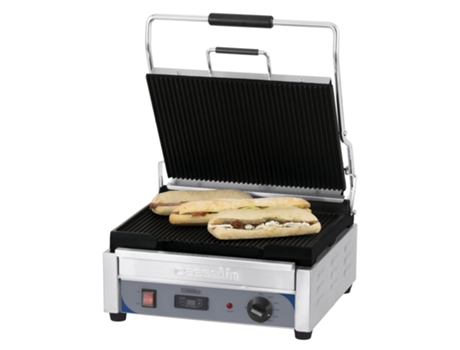 Panini Grill Grand Premium ranhurado com temporizador Cgprrgpt CASSELIN