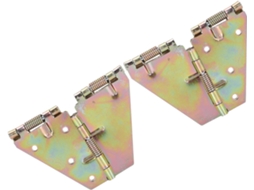 Dobradiças Borboleta De Ferro Para Abas Mesa, Reforçadas E Com Design