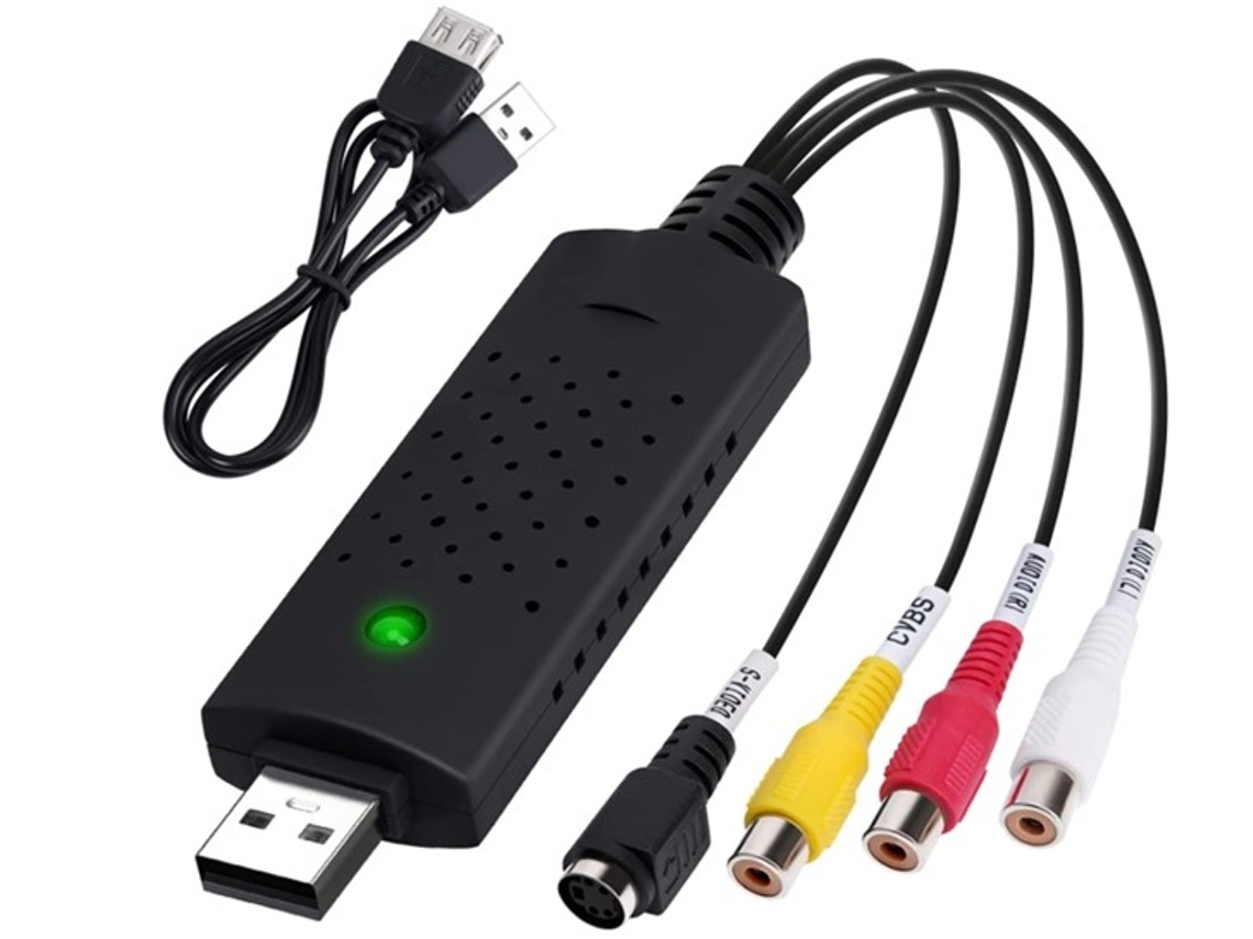 Adaptador Vhs To Digital Converter Atyulnm Hdmi1213Y18 Preto ATYULNM