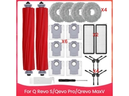 Peças De Reposição Para Aspirador Robô Q Revo S, Qevo Pro E Qrevo Maxv: Kit De Acessórios Com Escova, Filtro E Sacos Para Esfregão._ozo