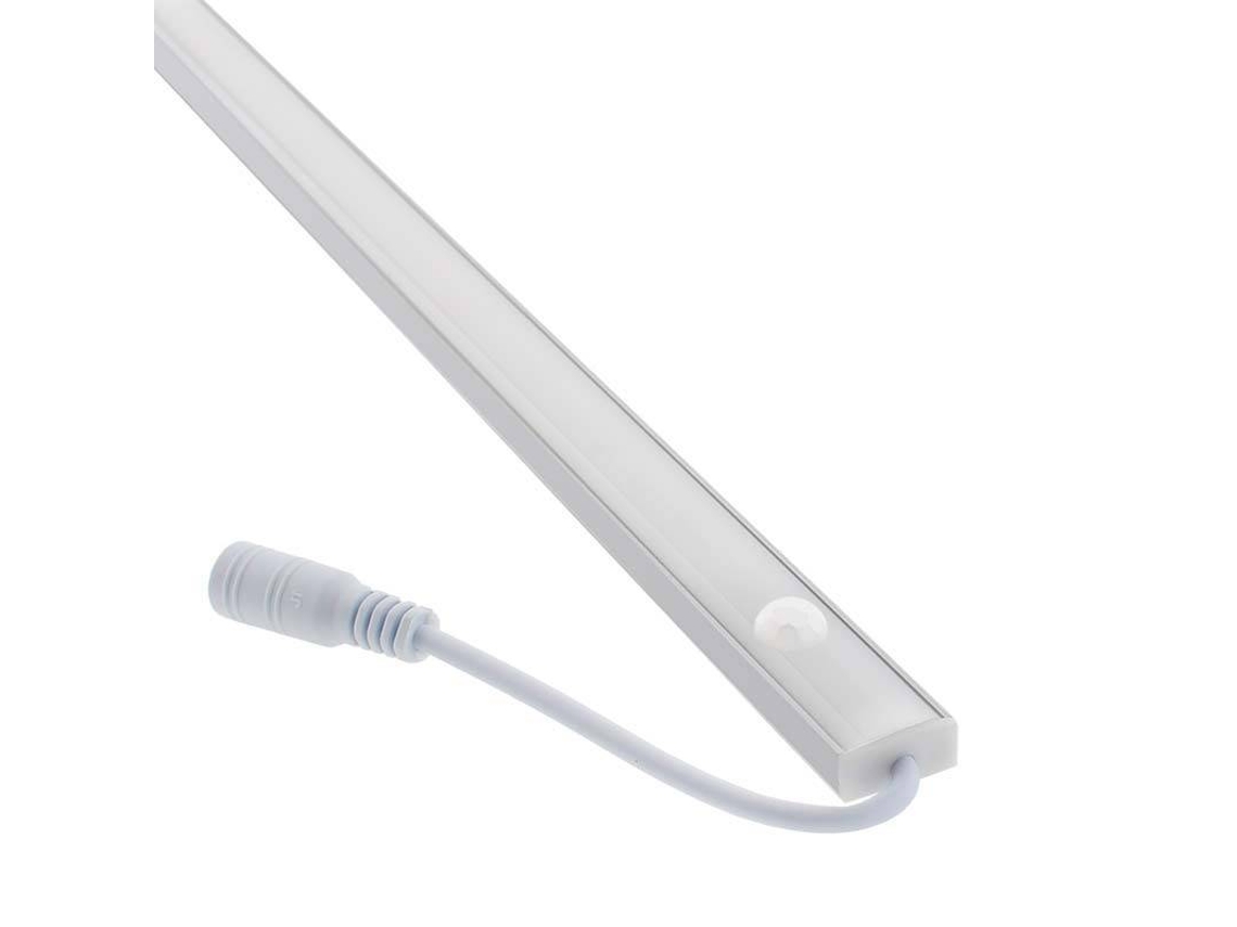 Barra linear led sensa com sensor pir 18w dc12v 100cm branco quente