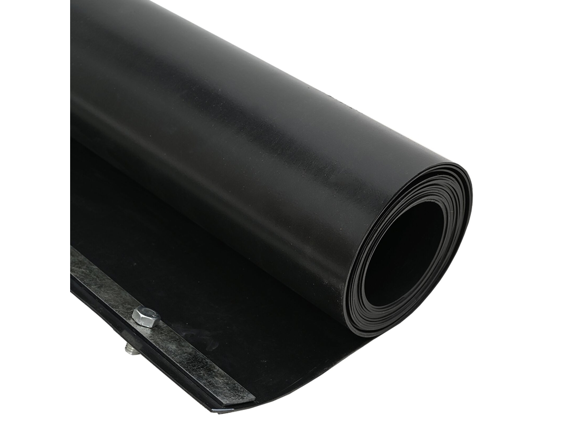 Conjunto 1 Barreira Antirraízes Vidaxl Preto Polietileno (1 X 5 M)