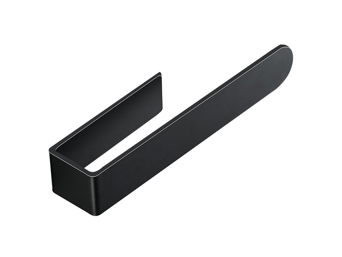 NEVEANCE Suporte para Toalhas de Banheiro Preto, Sem Perfuração, SUS304, Prático e Estiloso