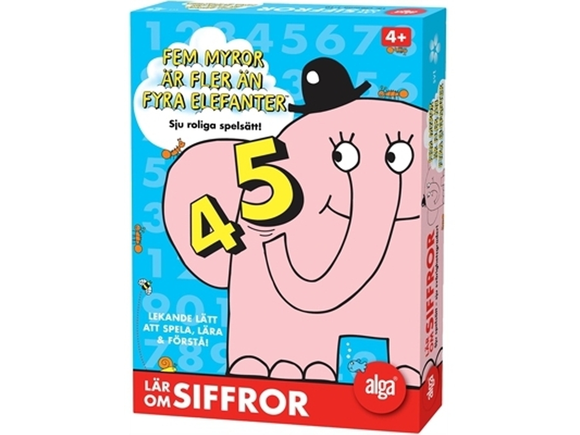 Jogo de tabuleiro ALGA siffror (4 anos)