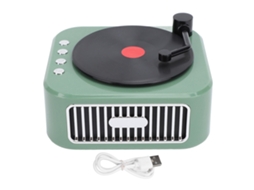 Tocador de Discos Vintage Bluetooth EOOCOO