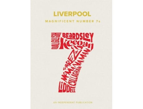 Livro Liverpool Magnificent Number 7s de Rob Mason (Inglês - Capa Dura)