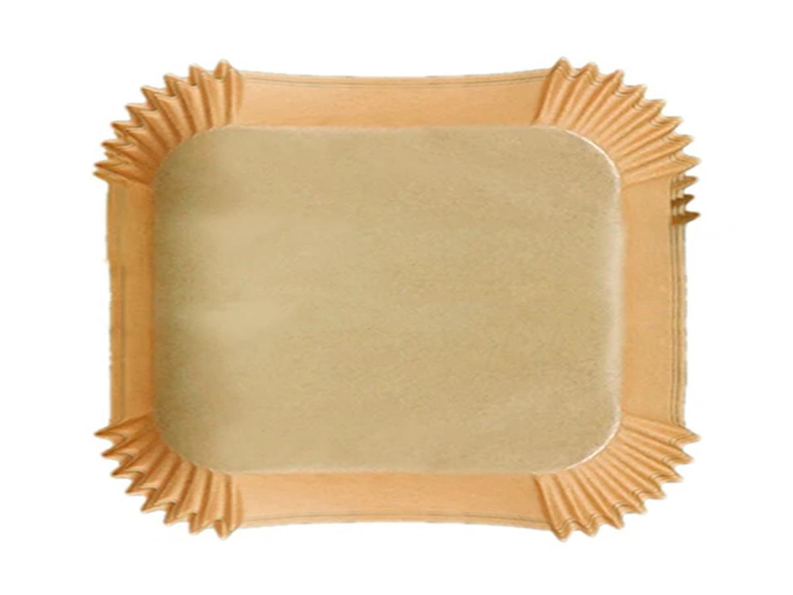 Papel Lurelia para fritadeira a ar, 50/100 peças, quadrado