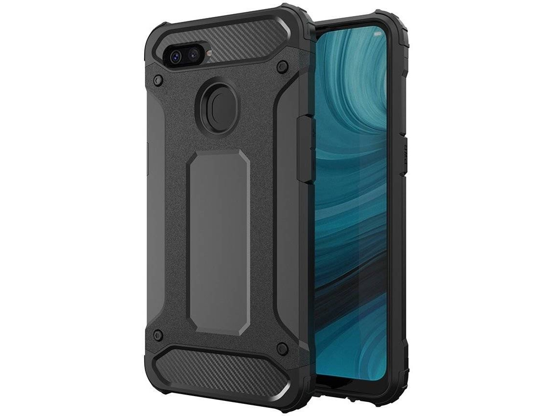 Capa Oppo A12 LMOBILE Antichoque Preto