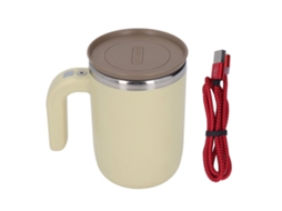 Taza Automática De Mezclado Magnética Cargable Acero Inoxidable Para Café Té Chocolate Leche