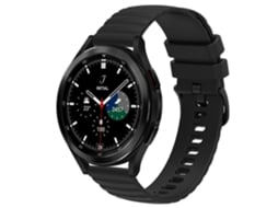 Pulseira De Silicone Sólida Com Padrão De Bolinhas Onduladas Para Samsung Galaxy Watch 4 Classic 42mm 20mm