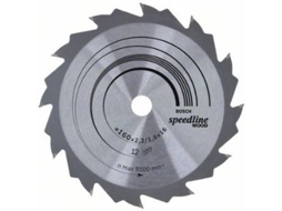 Disco de Serra Circular BOSCH Speedline Madeira 160x16x2.2 mm - 12