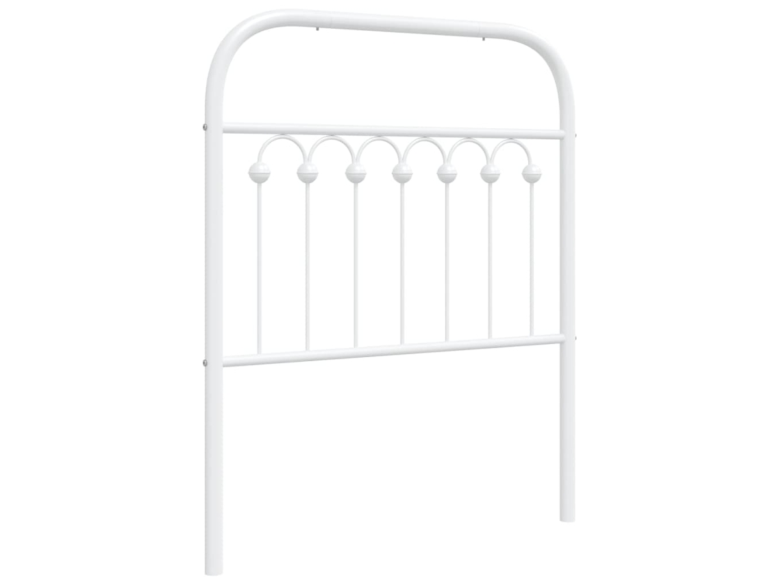 Headboard, Headboards Vidaxl Branco Aço (75 Cm)