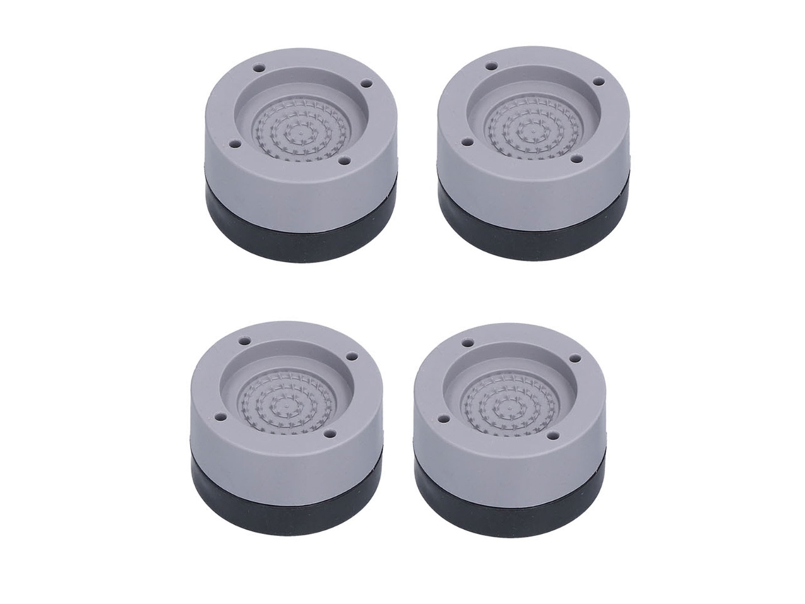 4pcs Almofadas Antivibração Antiaderentes Lavadora Máquina