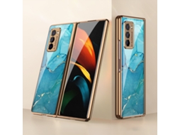 Capa de telefone para Galaxy Z Fold2, com cobertura criativa EOOCOO