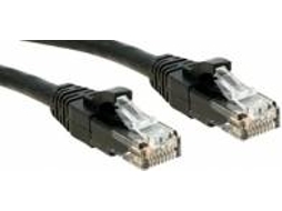 Cabo de Rede LINDY (RJ45 - 1 m - Preto)