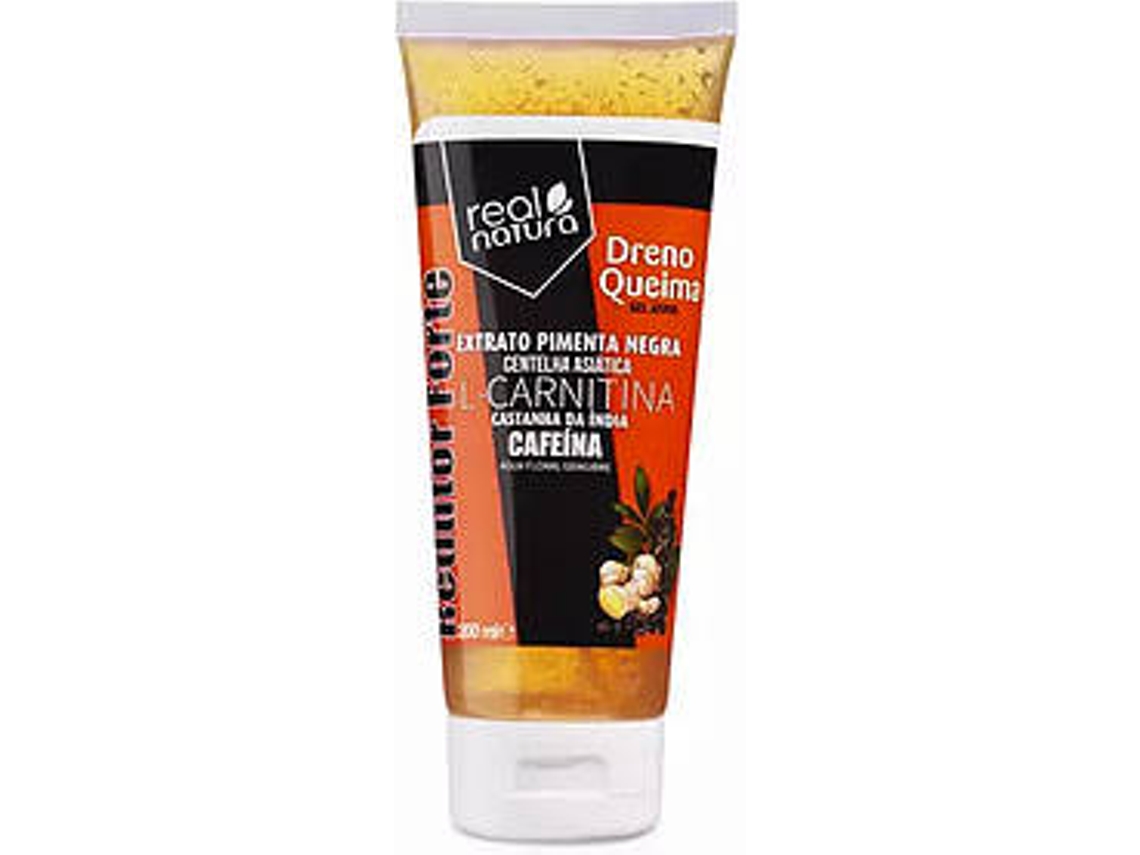 Creme Corporal REAL NATURA Drenoqueima 2º Passo (200ml)