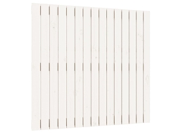 Cabeceira de Parede em Madeira de Pinho Maciça Branco MAISON EXCLUSIVE (95,5x90x3 cm)