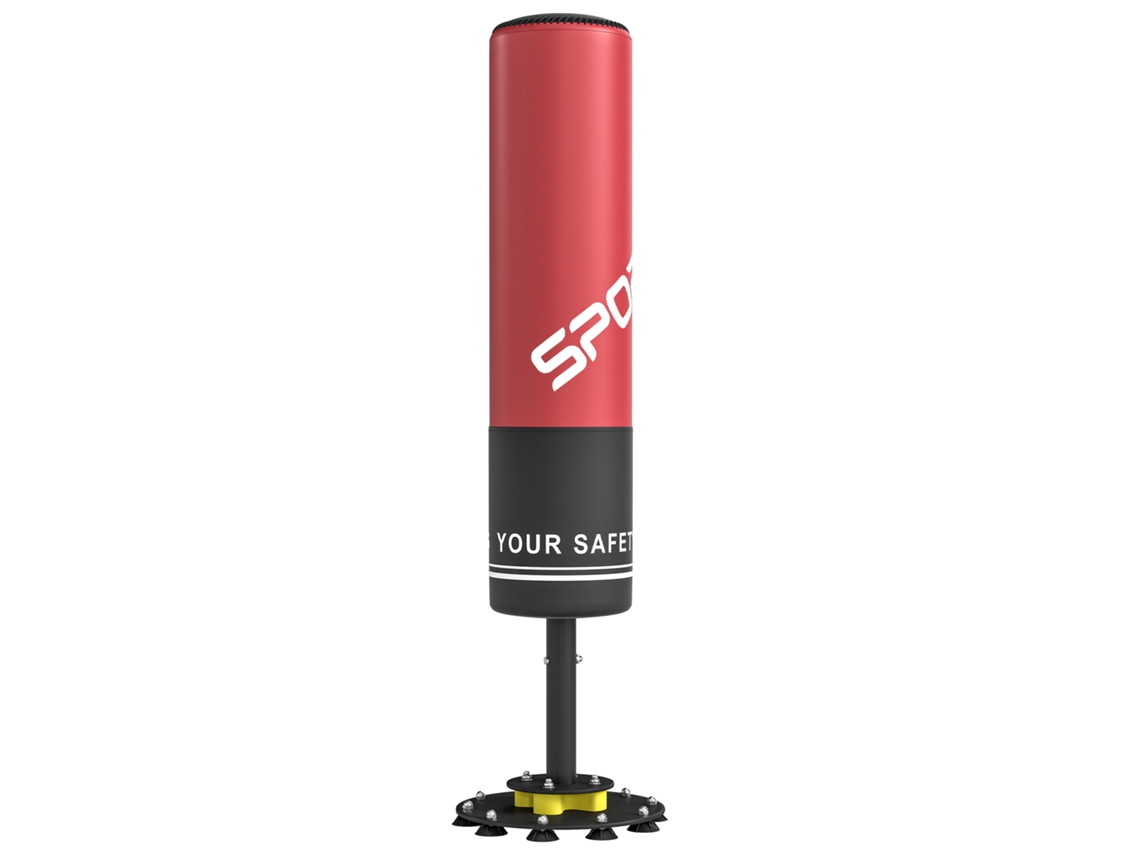 Saco De Boxe Autoportante 135 Cm, 10 Ventosas, Amortecedor, Adulto/jovem