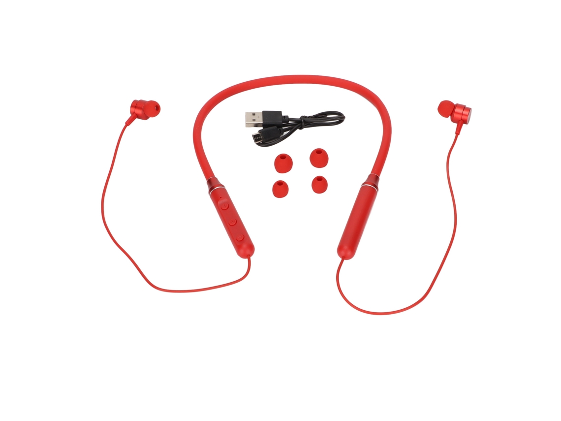 Aetheria fones de Ouvido Bluetooth Colar Ws yd600 Estéreo Sem Fio para Esportes Corrida Caminhada Vermelho