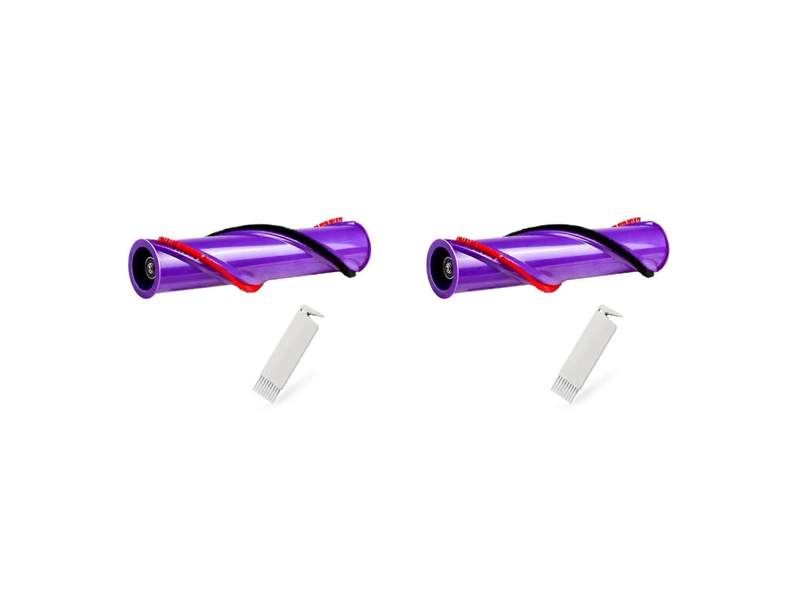 2 Escovas De Rolo Para Aspirador De Pó Sem Fio V10 Absolute, V10 Animal E V10 Total Clean+ - Peça De Reposição 969569-01_glo
