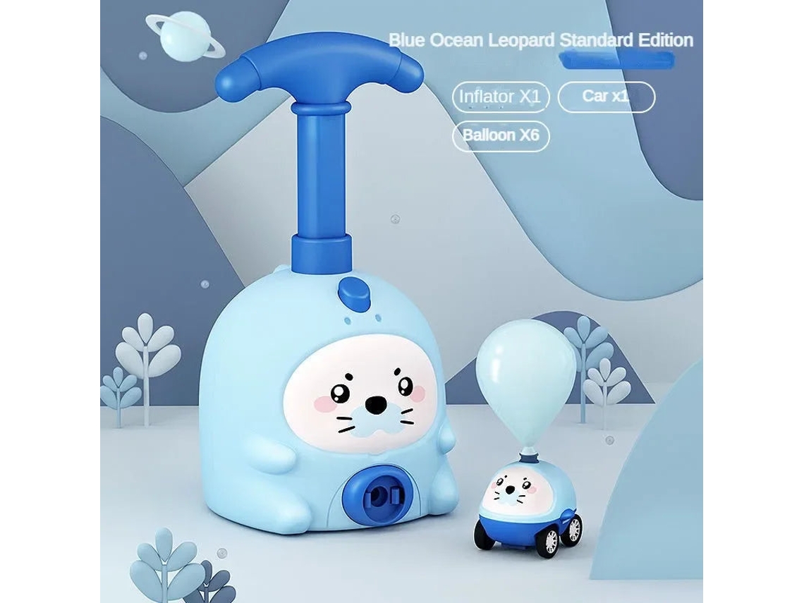 Set Inflador De Globos Modelo D8811 Para Niños, Juguete Educativo De Ciencia, Popularización, Inercia, Aerodinámica, Regalo De Navidad Y Año Nuevo