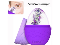 Novo Massageador Facial de Silicone em Formato Ovo com Rolo Gelo para Rosto, Olhos e Pescoço. Ideal Cuidados a Pele, Tratamentos F GOKOCO